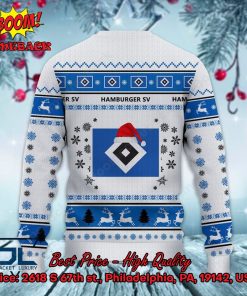 hamburger sv logo santa hat ugly christmas sweater 3 0CN3E