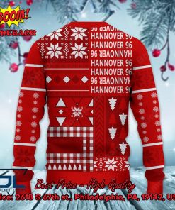 hannover 96 big logo ugly christmas sweater 3 hoTWS