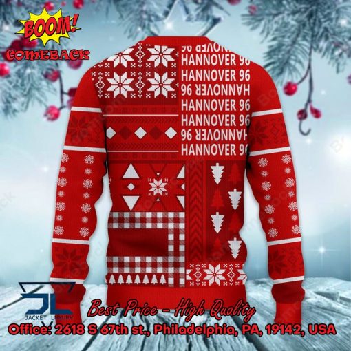 Hannover 96 Big Logo Ugly Christmas Sweater