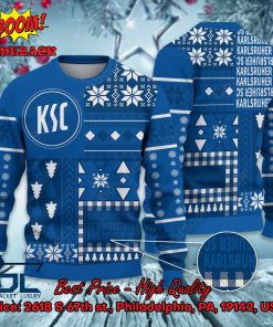 Karlsruher SC Big Logo Ugly Christmas Sweater
