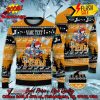 Luton Town FC Big Logo Pine Trees Ugly Christmas Sweater