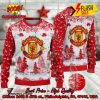 Manchester United Disney Characters Personalized Name Ugly Christmas Sweater