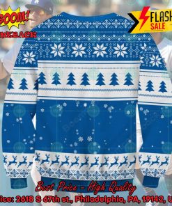 mlb los angeles dodgers sneaky grinch ugly christmas sweater 2 XNPQE