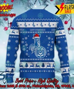 msv duisburg logo santa hat ugly christmas sweater 3 G24lS