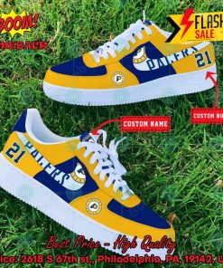NBA Indiana Pacers Personalized Nike Air Force Sneakers