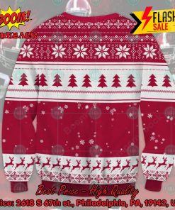 NCAA Alabama Crimson Tide Sneaky Grinch Ugly Christmas Sweater