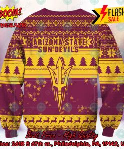 NCAA Arizona State Sun Devils Sneaky Grinch Ugly Christmas Sweater