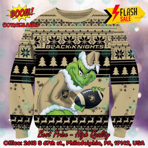 NCAA Army Black Knights Sneaky Grinch Ugly Christmas Sweater