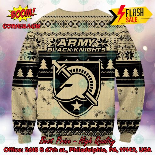 NCAA Army Black Knights Sneaky Grinch Ugly Christmas Sweater