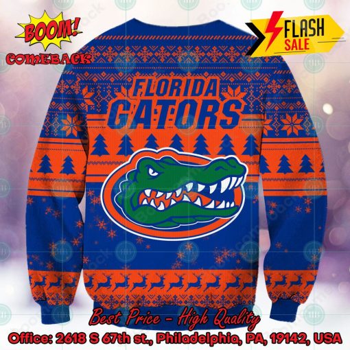 NCAA Florida Gators Sneaky Grinch Ugly Christmas Sweater