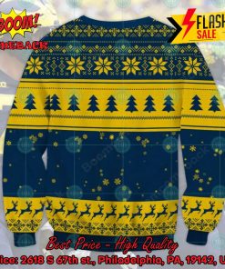 ncaa michigan wolverines sneaky grinch ugly christmas sweater 2 T2sGq