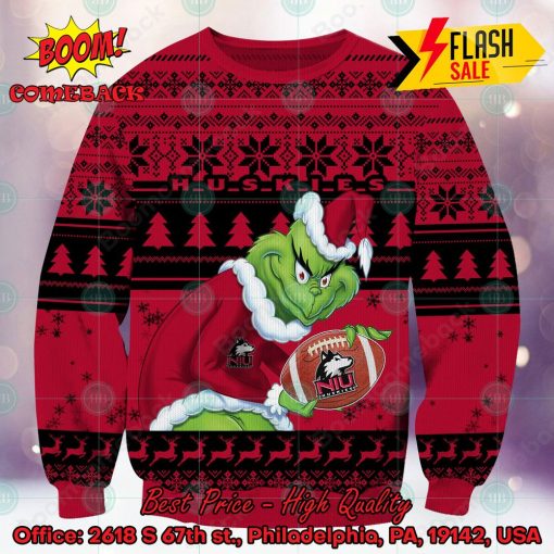 NCAA NC State Wolfpack Sneaky Grinch Ugly Christmas Sweater