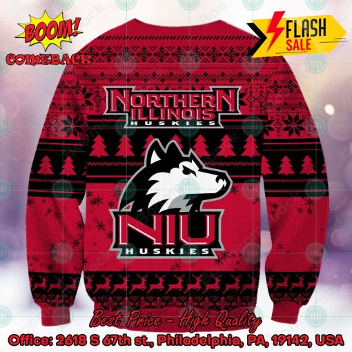 NCAA NC State Wolfpack Sneaky Grinch Ugly Christmas Sweater