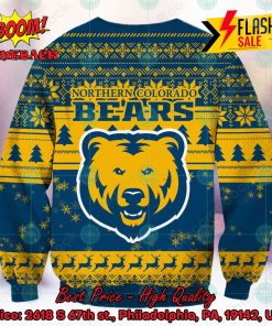 NCAA Northern Colorado Bears Sneaky Grinch Ugly Christmas Sweater
