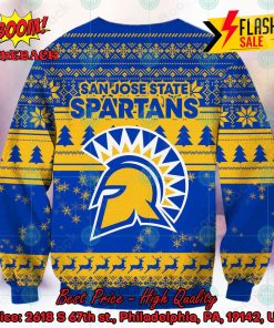 NCAA San Jose State Spartans Sneaky Grinch Ugly Christmas Sweater