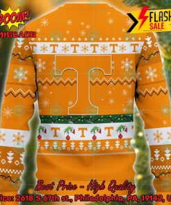 ncaa tennessee volunteers grinch hand christmas light ugly christmas sweater 2 33BxK