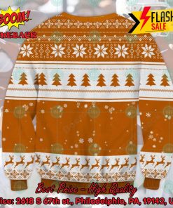 NCAA Texas Longhorns Sneaky Grinch Ugly Christmas Sweater