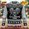 NFL Las Vegas Raiders Dr Seuss I Will Love My Raiders Everywhere Ugly Christmas Sweater
