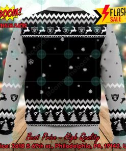 NFL Las Vegas Raiders I Am An Raidersaholic It’s A Raiders Thing Ugly Christmas Sweater