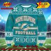 NFL Miami Dolphins Mickey Mouse Player Ugly Christmas Sweater