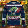 NFL Minnesota Vikings Grinch Hand Christmas Light Ugly Christmas Sweater