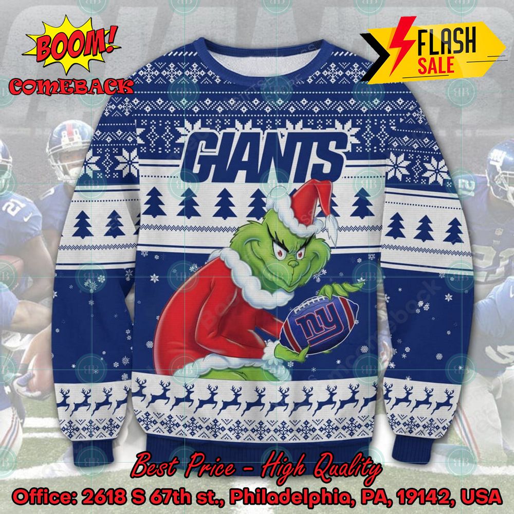Capitals Ugly Christmas Sweater New Grinch Washington Capitals