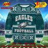 NFL Philadelphia Eagles Dr Seuss I Will Love My Eagles Everywhere Ugly Christmas Sweater