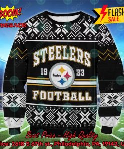 NFL Pittsburgh Steelers 1933 Football Ugly Christmas Sweater