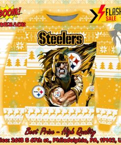 NFL Pittsburgh Steelers Flag Ugly Christmas Sweater