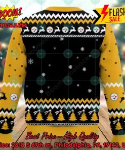 NFL Pittsburgh Steelers I Am An Steelersaholic It’s A Steelers Thing Ugly Christmas Sweater