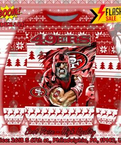 NFL San Francisco 49ers Flag Ugly Christmas Sweater