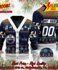 NHL Edmonton Oilers Specialized Personalized Ugly Christmas Sweater