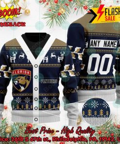 NHL Florida Panthers Specialized Personalized Ugly Christmas Sweater