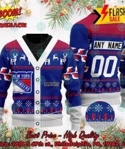 NHL New York Rangers Specialized Personalized Ugly Christmas Sweater