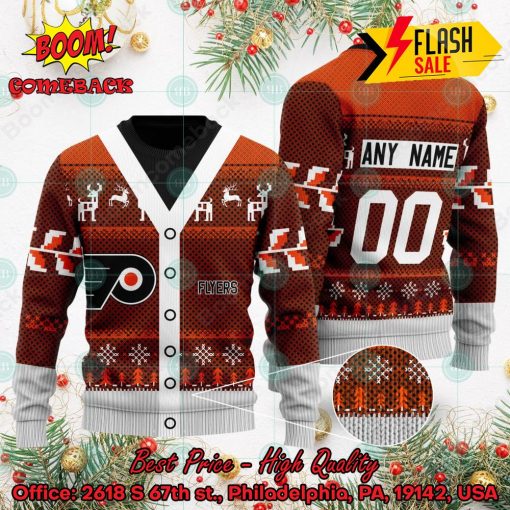 NHL Philadelphia Flyers Specialized Personalized Ugly Christmas Sweater