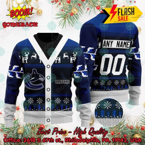 NHL Vancouver Canucks Specialized Personalized Ugly Christmas Sweater