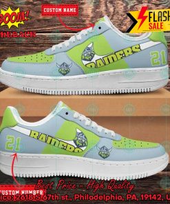 NRL Canberra Raiders Personalized Nike Air Force Sneakers