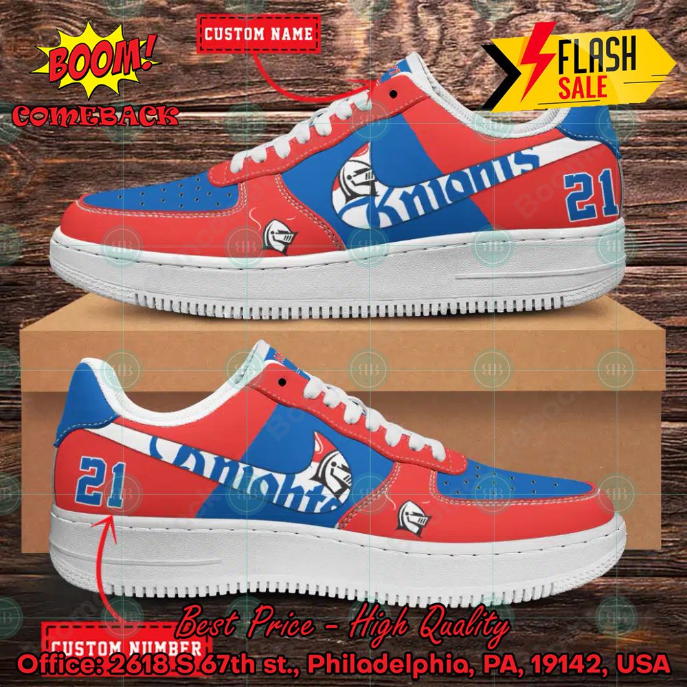 NRL Newcastle Knights Personalized Nike Air Force Sneakers
