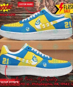 NRL Parramatta Eels Personalized Nike Air Force Sneakers