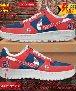 NRL Sydney Roosters Personalized Nike Air Force Sneakers