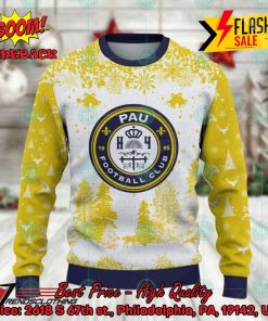 Pau FC Big Logo Pine Trees Ugly Christmas Sweater