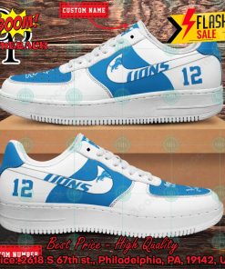Personalized Detroit Lions Nike Air Force Sneakers