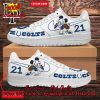 Personalized Jacksonville Jaguars Mickey Mouse Nike Air Force Sneakers