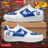 Personalized Los Angeles Chargers Nike Air Force Sneakers