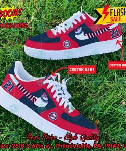 Personalized Minnesota Twins Nike Air Force Sneakers