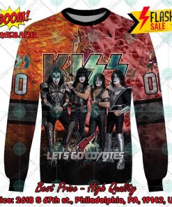 personalized nhl arizona coyotes x kiss rock band lets go coyotes 3d hoodie t shirt 3 aLTEI