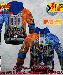 Personalized NHL Buffalo Sabres x Kiss Rock Band Let’s Go Sabres 3D Hoodie T-shirt