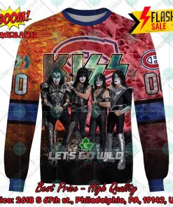 personalized nhl montreal canadiens x kiss rock band lets go canadiens 3d hoodie t shirt 3 XTYHw