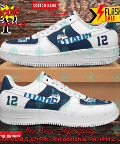 Personalized NRL Gold Coast Titans Nike Air Force Sneakers