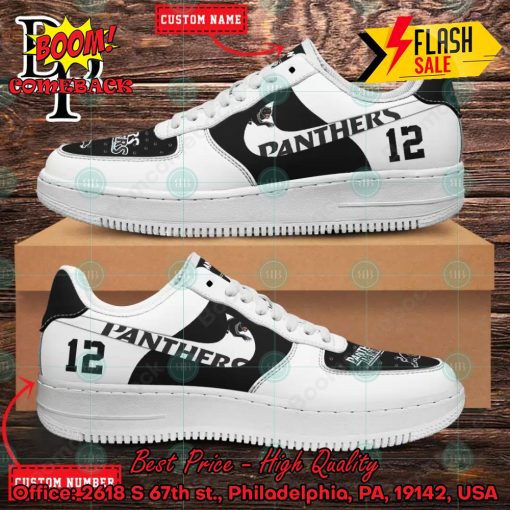 Personalized NRL Penrith Panthers Nike Air Force Sneakers